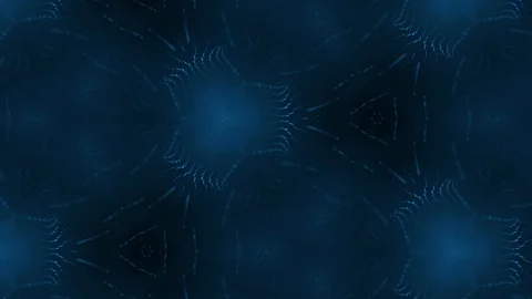 Complex blue composition of particles that form cells. 3d looped smoothed Stock Footage 111343160