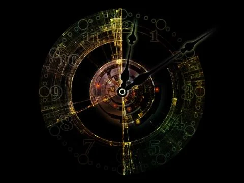 Complex Clockwork Stockillustratie