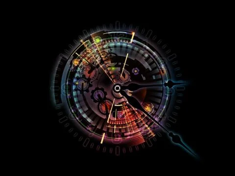Complex Clockwork Stock Illustration