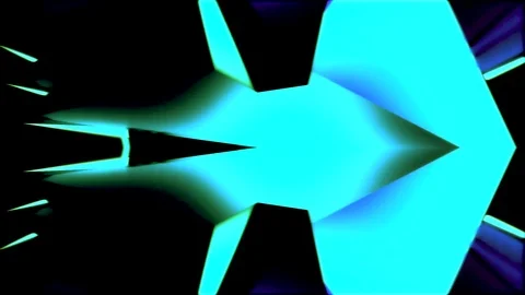 Complex Of Colored Shapes Vj Loop Animation Stock Footage 120781937