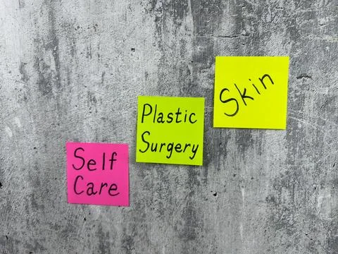 Complex concept with simple design showing importance of taking care of you.. Foto stock