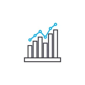 Complex diagram vector thin line stroke icon. Complex diagram outline 스톡 일러스트
