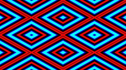 Complex Diamond Abstract Pattern Expanding Moving Background Loop Видео 170277807