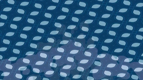 Complex Digital Flowing Shapes Professional Presentation Stock Footage 328676775
