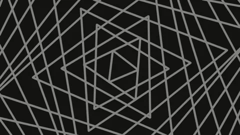 Complex digital geometric pattern network overlay with interconnected lines.. Stock Footage 341055212
