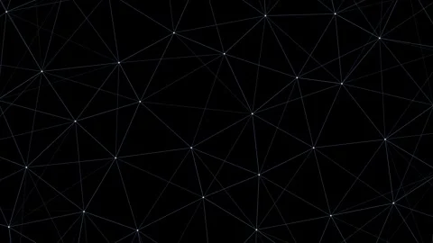 Complex digital plexus network or constellation connecting information nodes 動画素材 343804886