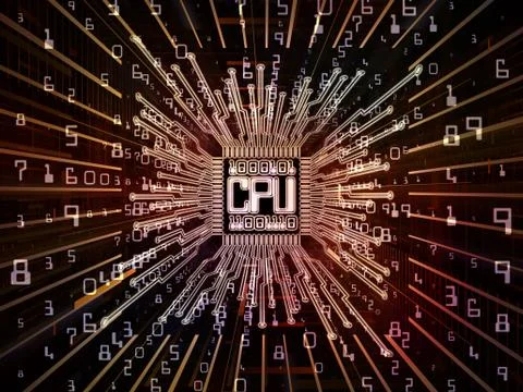 Complex Digital Processor イラスト素材