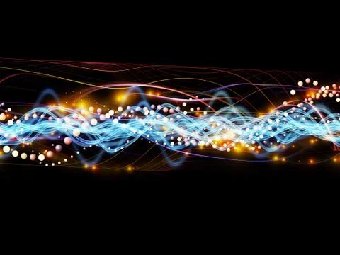 Complex Dynamic Network Illustrazione stock