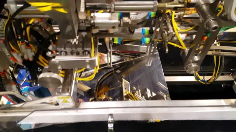 Complex Electromechanical Machine 4K Video stock 51336416