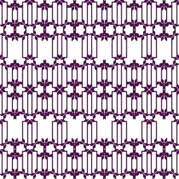 Complex for embroidery geometric patterns Stock Illustration