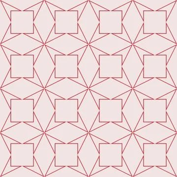 Complex geometric pattern of interwoven lines and shapes Illustrazione stock