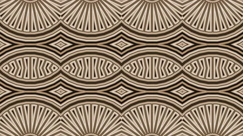 Complex Geometric Pattern Tile Video Wallpaper for Perfect Loop Stock Footage 215417669