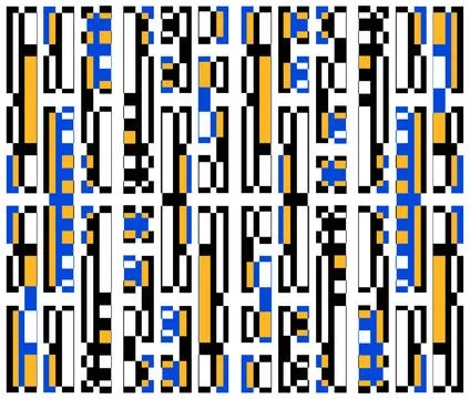 Complex Geometric Seamless Pattern Digital abstract linear geometric seaml... Stock Photos