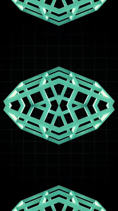 Complex Geometry 01 Stock Footage 294080843