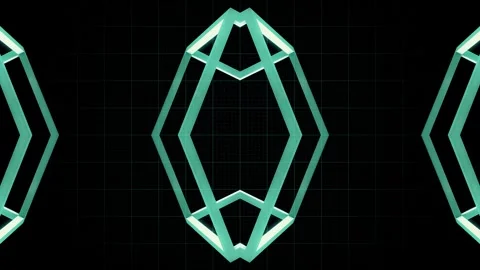 Complex Geometry 02 Video stock 293916344