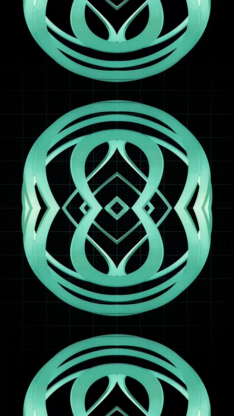 Complex Geometry 03 Video stock 294080880