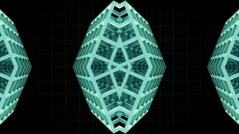 Complex Geometry 04 Stock Footage 293916424