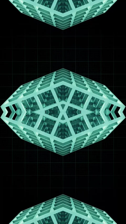 Complex Geometry 04 Stock Footage 294080907