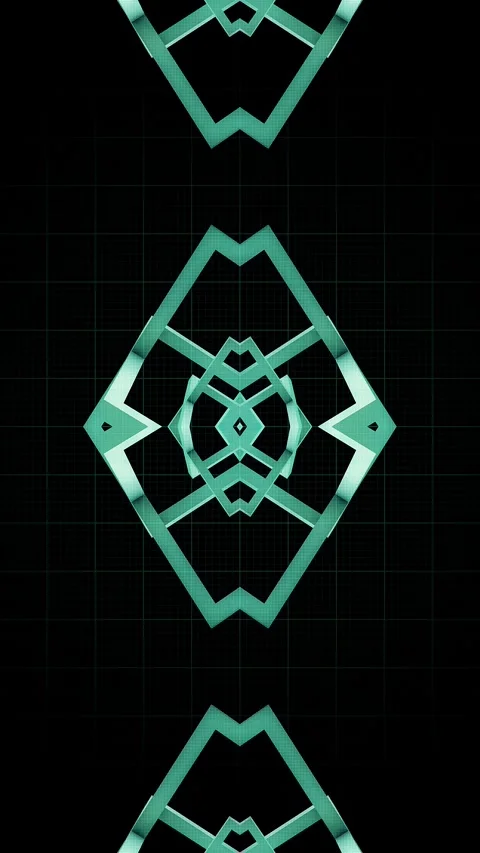 Complex Geometry 07 Stock Footage 294080996