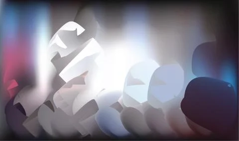 Complex gradient background style Stock Illustration