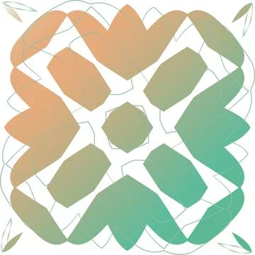 Complex Gradient Soft Shape Clean Abstract Rounded Shapes for Branding and .. Illustrazione stock