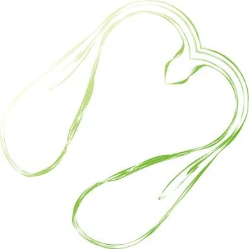 Complex Gradient Soft Shape Clean Abstract Rounded Shapes for Branding and .. Illustrazione stock