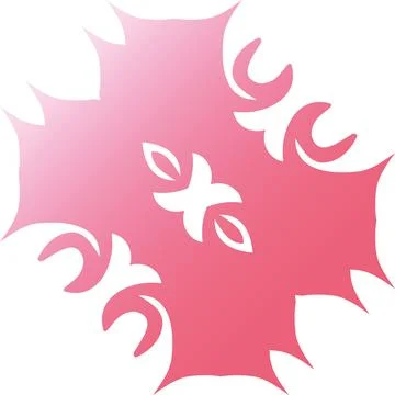 Complex Gradient Soft Shape Clean Abstract Rounded Shapes for Branding and .. イラスト素材