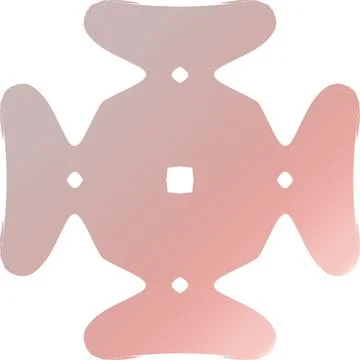 Complex Gradient Soft Shape Clean Abstract Rounded Shapes for Branding and .. 스톡 일러스트