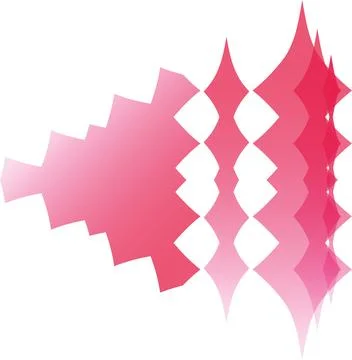 Complex Gradient Soft Shape Clean Abstract Rounded Shapes for Branding and .. Stock Illustration