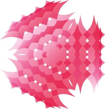 Complex Gradient Soft Shape Clean Abstract Rounded Shapes for Branding and .. Stock Illustration