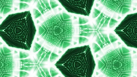 Complex green composition of particles that form cells. 3d looped smoothed Stock Footage 111343501