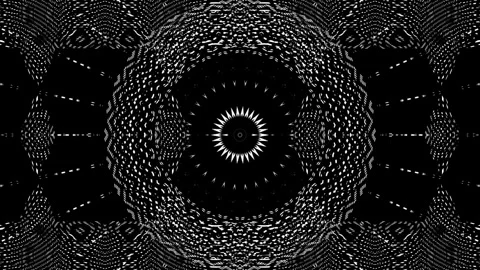 Complex Hypnotic Abstract Geometric Pattern Background Loop Stock Footage 274623327