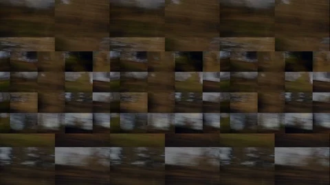 Complex Landscape Matrix 스톡 동영상 88817035