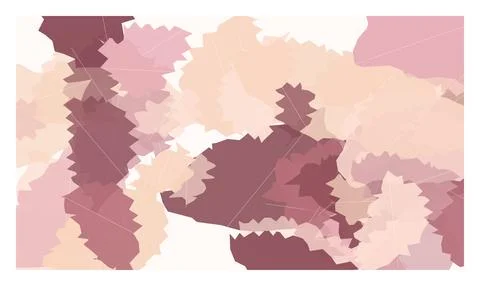 Complex layered vector illustration of jagged pink and purple abstract orga.. 스톡 일러스트
