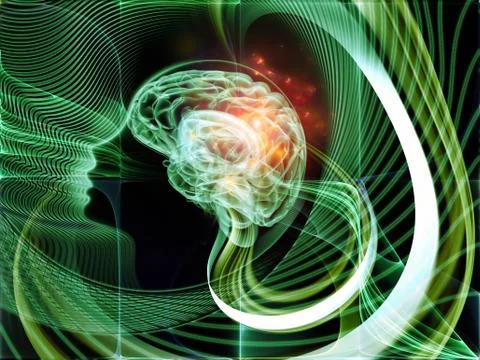 Complex Mind Stock Illustration