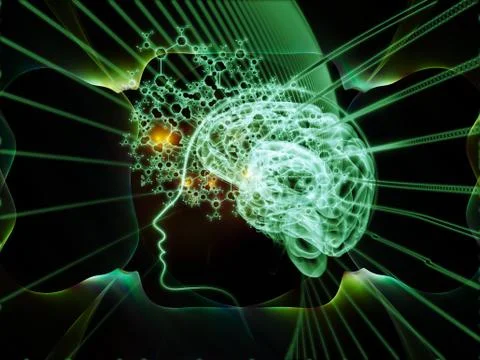 Complex Mind Illustrazione stock