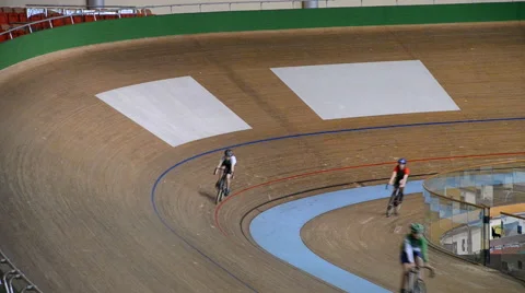 Complex Minsk-Arena were competitions in cycling sport among youths. Stock Footage 64076570