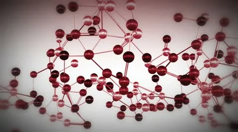Complex Molecule Structure 14 Stockbeeldmateriaal 10728399