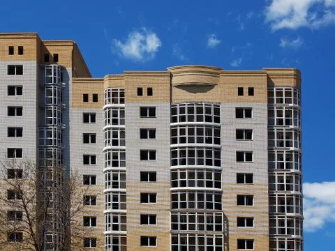 Complex of multistory building Stock Photos