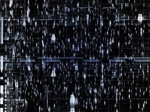 Complex Network 스톡 일러스트