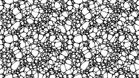 Complex neural network pattern for scientific illustrations. Illustrazione stock
