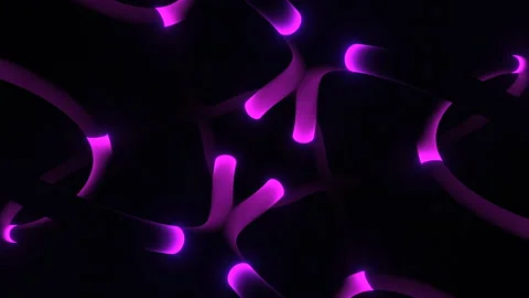 Complex neuron network system work in brain, abstract background. Design Stock-Footage 246822590