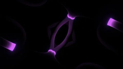 Complex neuron network system work in brain, abstract background. Design Stockillustratie