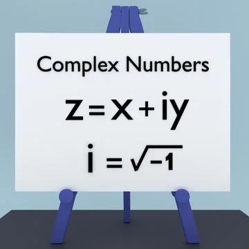 Complex Numbers concept Stock Illustration