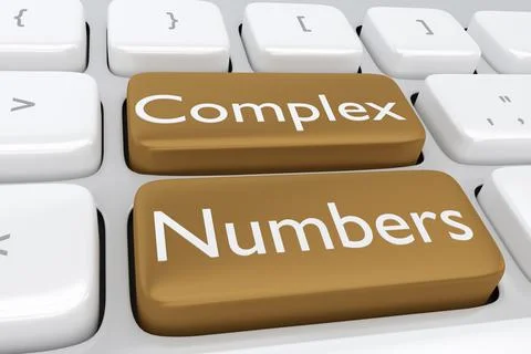 Complex Numbers concept Stock Illustration