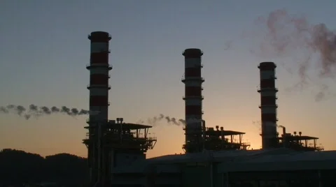 Complex of oil refinery  Stock Footage 118771