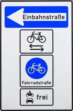 Complex One-Way Road Stock Illustration