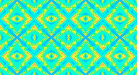 Complex Pattern Abstract Mandala Tiles  Stock Illustration