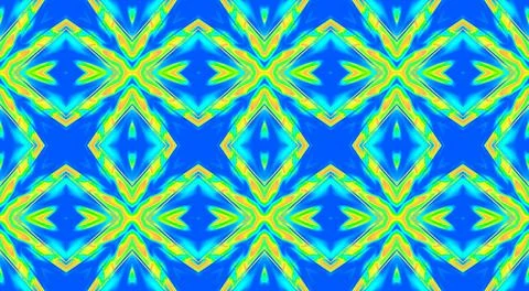Complex Pattern Abstract Mandala Tiles  스톡 일러스트