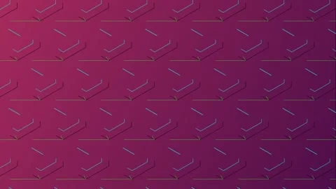 Complex Pattern Background Color Animation With of Pink Rectangle Stock Footage 186058323